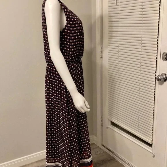 NWT APT. 9 Retro Polka Dot Sleeveless Dress Sz PXL - Picture 6 of 7